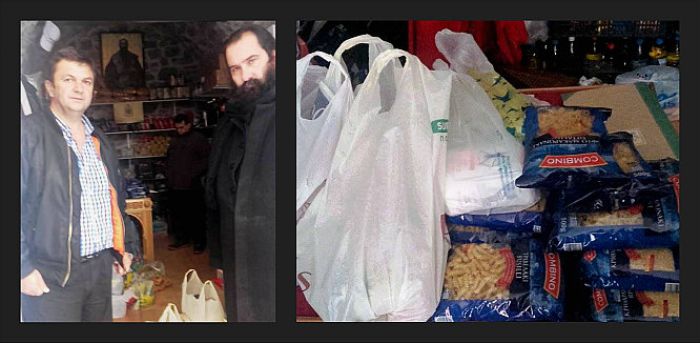 Κάτοικοι της Βλαχοκερασιάς στήριξαν το "Καλάθι του Πτωχού Αδελφού"!