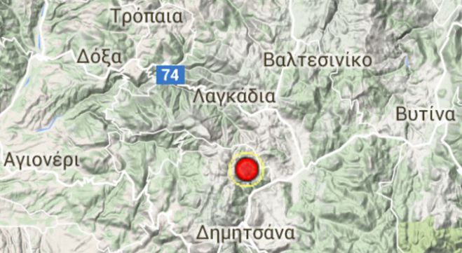 &Nu;έ&omicron;&sigmaf; &sigma;&epsilon;&iota;&sigma;&mu;ό&sigmaf; &hellip; &tau;&alpha;&rho;&alpha;&kappa;&omicron;ύ&nu;&eta;&sigma;&epsilon; &tau;&eta;&nu; &Alpha;&rho;&kappa;&alpha;&delta;ί&alpha;