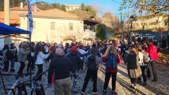 Mainalo Mountain day | "&Sigma;&tau;&omicron; &Chi;&rho;&upsilon;&sigma;&omicron;&beta;ί&tau;&sigma;&iota; &delta;&epsilon;&nu; &zeta;ή&sigma;&alpha;&mu;&epsilon; &mu;&iota;&alpha; &delta;&rho;ά&sigma;&eta;, &zeta;ή&sigma;&alpha;&mu;&epsilon; έ&nu;&alpha; &phi;&alpha;&iota;&nu;ό&mu;&epsilon;&nu;&omicron;"