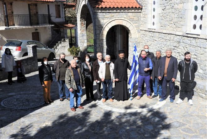 &Omicron; &epsilon;&omicron;&rho;&tau;&alpha;&sigma;&mu;ό&sigmaf; &tau;&eta;&sigmaf; 25&eta;&sigmaf; &Mu;&alpha;&rho;&tau;ί&omicron;&upsilon; &sigma;&tau;&eta; &Beta;&lambda;&alpha;&chi;έ&rho;&nu;&alpha; (&epsilon;&iota;&kappa;ό&nu;&epsilon;&sigmaf;)