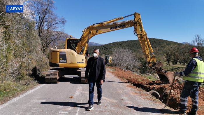 Αντικατάσταση δικτύου ύδρευσης σε κοινότητες του Δήμου Τρίπολης | Τζιούμης: «Εξασφαλίζουμε ποιοτικό πόσιμο νερό για όλα τα χωριά μας» (vd)