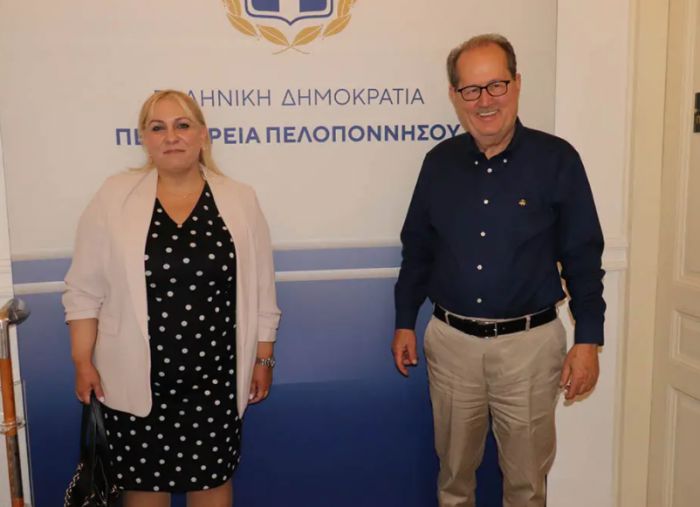 Με την Εφέτη Ευγενία Παπαδοπούλου συναντήθηκε ο Περιφερειάρχης