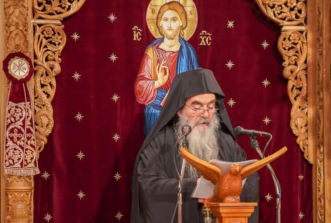 Ομιλία π. Γρηγόριου Γρηγοριάτη στο Ναό Μεταμορφώσεως