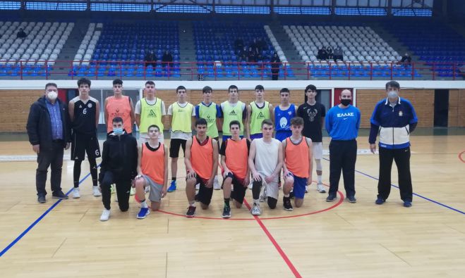 Μπάσκετ | Προπόνηση κλιμακίου παίδων-παμπαίδων στην Μεγαλόπολη