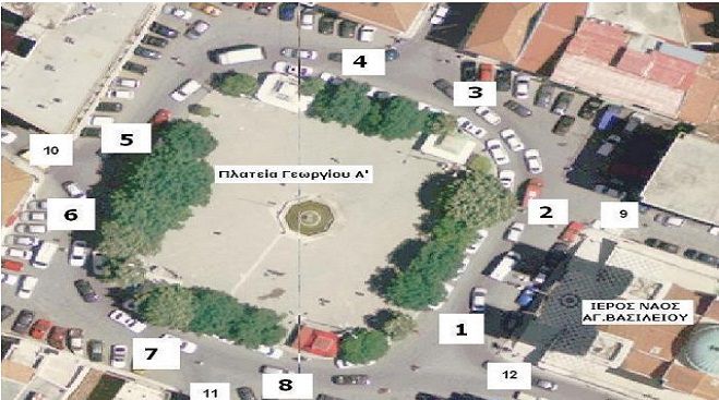 Κυκλοφοριακές ρυθμίσεις: Τι αλλάζει στην κεντρική πλατεία της Τρίπολης!