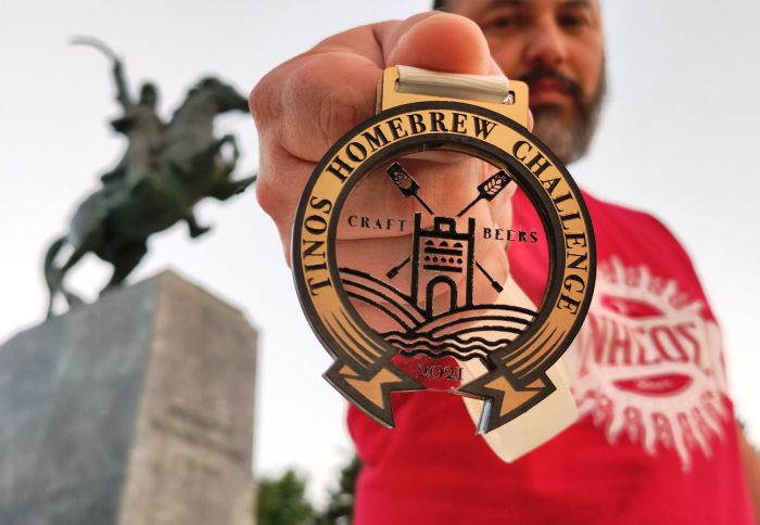 Tinos Homebrew Challenge 2021 | Το Χρυσό Μετάλλιο ήρθε στην Τρίπολη από τον Γιάννη Κρεατσούλα!