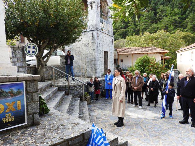 Ο εορτασμός της 28ης Οκτωβρίου στη Βλαχέρνα (εικόνες)