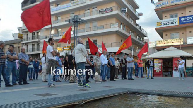 Περιοδείες και ομιλία του ΚΚΕ σε Μεγαλόπολη και εργοστάσιο της ΔΕΗ