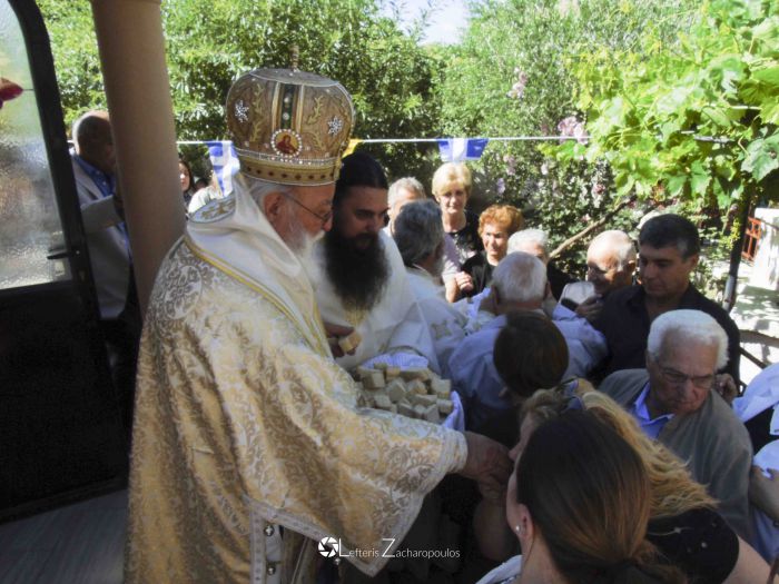 Ο Μητροπολίτης Αλέξανδρος εγκαινίασε παρεκκλήσι στο χωριό Αρτεμίσιο (εικόνες)