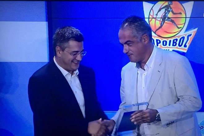 Ο Αρκαδικός βραβεύτηκε για το ήθος του!