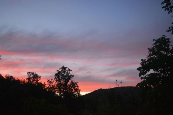 Σούρουπο στην όμορφη Βλαχοκερασιά (εικόνες)!