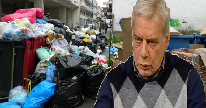 «Στην Τρίπολη αυτή τη στιγμή υπάρχουν 1000 τόνοι σκουπίδια»! (vd)