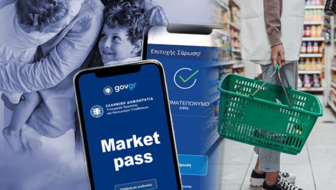 Market pass | Διπλή η πρώτη πληρωμή – Πότε θα καταβληθεί