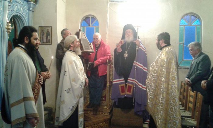 &Pi;&alpha;&nu;&eta;&gamma;&upsilon;&rho;&iota;&kappa;ό&sigmaf; &epsilon;&sigma;&pi;&epsilon;&rho;&iota;&nu;ό&sigmaf; &sigma;&tau;&omicron; &Mu;&epsilon;&tau;ό&chi;&iota; &tau;ῆ&sigmaf; &Mu;&omicron;&nu;ῆ&sigmaf; &Tau;&iota;&mu;ί&omicron;&upsilon; &Pi;&rho;&omicron;&delta;&rho;ό&mu;&omicron;&upsilon; &Kappa;&alpha;&sigma;&tau;&rho;ί&omicron;&upsilon; (&epsilon;&iota;&kappa;ό&nu;&epsilon;&sigmaf;)