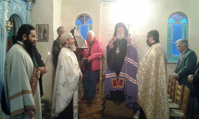 &Pi;&alpha;&nu;&eta;&gamma;&upsilon;&rho;&iota;&kappa;ό&sigmaf; &epsilon;&sigma;&pi;&epsilon;&rho;&iota;&nu;ό&sigmaf; &sigma;&tau;&omicron; &Mu;&epsilon;&tau;ό&chi;&iota; &tau;ῆ&sigmaf; &Mu;&omicron;&nu;ῆ&sigmaf; &Tau;&iota;&mu;ί&omicron;&upsilon; &Pi;&rho;&omicron;&delta;&rho;ό&mu;&omicron;&upsilon; &Kappa;&alpha;&sigma;&tau;&rho;ί&omicron;&upsilon; (&epsilon;&iota;&kappa;ό&nu;&epsilon;&sigmaf;)