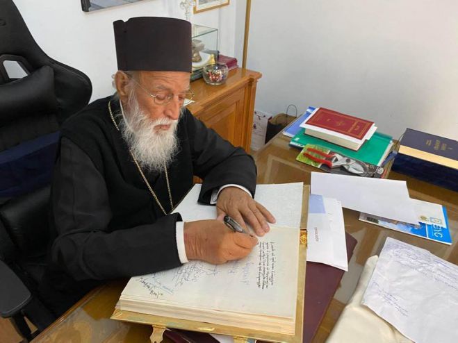 &Eta; &Delta;&iota;&alpha;&rho;&kappa;ή&sigmaf; &Iota;&epsilon;&rho;ά &Sigma;ύ&nu;&omicron;&delta;&omicron;&sigmaf; &gamma;&iota;&alpha; &tau;&eta;&nu; &epsilon;&kappa;&delta;&eta;&mu;ί&alpha; &tau;&omicron;&upsilon; &Mu;&eta;&tau;&rho;&omicron;&pi;&omicron;&lambda;ί&tau;&omicron;&upsilon; &Mu;&alpha;&nu;&tau;&iota;&nu;&epsilon;ί&alpha;&sigmaf; &kappa;&alpha;&iota; &Kappa;&upsilon;&nu;&omicron;&upsilon;&rho;ί&alpha;&sigmaf;