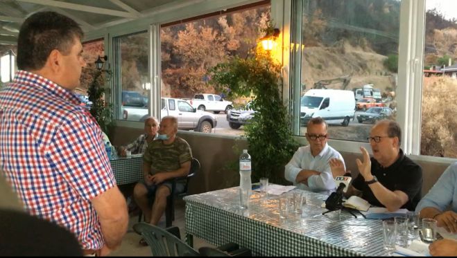 Live η επίσκεψη Νίκα στη Δάφνη Γορτυνίας