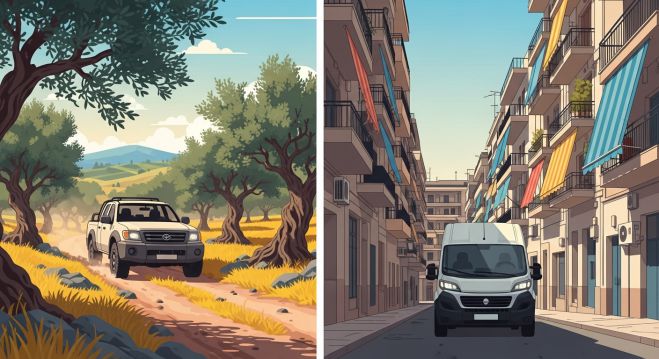 Pick-up vs Van | &Pi;&omicron;&iota;&omicron; &Epsilon;&pi;&alpha;&gamma;&gamma;&epsilon;&lambda;&mu;&alpha;&tau;&iota;&kappa;ό Ό&chi;&eta;&mu;&alpha; &Tau;&alpha;&iota;&rho;&iota;ά&zeta;&epsilon;&iota; &sigma;&tau;&iota;&sigmaf; &Delta;&iota;&kappa;έ&sigmaf; &sigma;&omicron;&upsilon; &Alpha;&nu;ά&gamma;&kappa;&epsilon;&sigmaf;;