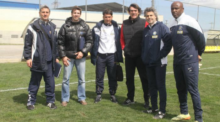 Ο Νίκος Σαργκάνης στην προπόνηση του Αστέρα (εικόνες)!