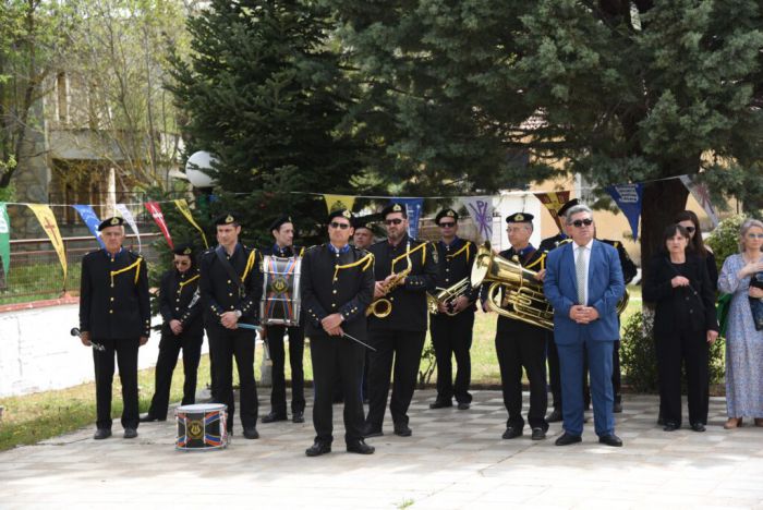 &Eta; &Phi;&iota;&lambda;&alpha;&rho;&mu;&omicron;&nu;&iota;&kappa;ή &tau;&omicron;&upsilon; &Delta;ή&mu;&omicron;&upsilon; &sigma;&tau;&omicron;&nu; &epsilon;&omicron;&rho;&tau;&alpha;&sigma;&mu;ό &tau;&omicron;&upsilon; &Iota;&epsilon;&rho;&omicron;ύ &Nu;&alpha;&omicron;ύ &tau;&omicron;&upsilon; &Alpha;&gamma;ί&omicron;&upsilon; &Gamma;&epsilon;&omega;&rho;&gamma;ί&omicron;&upsilon; &Epsilon;&lambda;&alpha;&iota;&omicron;&chi;&omega;&rho;ί&omicron;&upsilon;