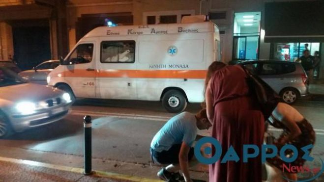 Καλαμάτα: Τροχαίο με τραυματισμό στη &quot;Ναυαρίνου&quot; (εικόνες)