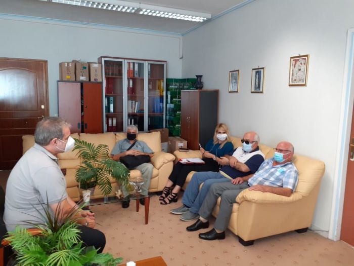 Την Τρίπολη επισκέφθηκε ο Πρόεδρος της ΕΣΑμεΑ Ιωάννης Βαρδακαστάνης