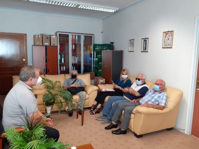 Την Τρίπολη επισκέφθηκε ο Πρόεδρος της ΕΣΑμεΑ Ιωάννης Βαρδακαστάνης