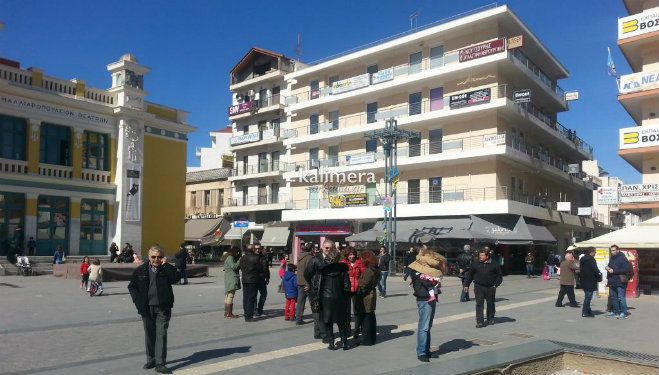 Ή&lambda;&iota;&omicron;&sigmaf; &kappa;&alpha;&iota; &pi;&omicron;&lambda;ύ&sigmaf; &kappa;ό&sigma;&mu;&omicron;&sigmaf; &tau;&omicron; &Sigma;ά&beta;&beta;&alpha;&tau;&omicron; &sigma;&tau;&eta;&nu; &Tau;&rho;ί&pi;&omicron;&lambda;&eta;! (&epsilon;&iota;&kappa;ό&nu;&epsilon;&sigmaf;)