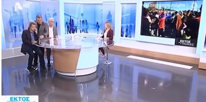 Έντονο πόνο στο στήθος ένιωσε σε τηλεοπτική εκπομπή ο Πέτρος Τατσόπουλος - Διασωληνωμένος στο &quot;Ιπποκράτειο&quot; (vd)