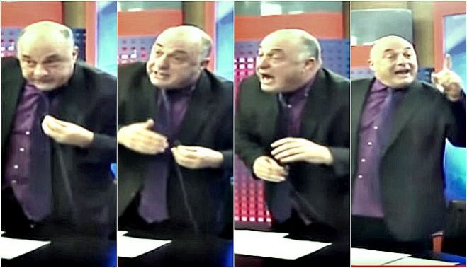 Χαμός - Μπέος: &#039;Για πρωινό σε έχω. Είσαι σκουλήκι και σκουπίδι της δημοσιογραφίας&#039; (vd)