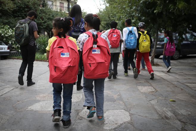 Τρίπολη | Στο 9ο Δημοτικό Σχολείο τα απογευματινά μαθήματα για παιδιά προσφύγων