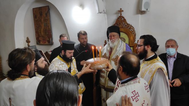 &Pi;&alpha;&nu;&eta;&gamma;ύ&rho;&iota;&sigma;&epsilon; &eta; &Iota;&epsilon;&rho;ά &Mu;&omicron;&nu;ή &Tau;&iota;&mu;ί&omicron;&upsilon; &Pi;&rho;&omicron;&delta;&rho;ό&mu;&omicron;&upsilon; &Kappa;&upsilon;&nu;&omicron;&upsilon;&rho;ί&alpha;&sigmaf; (&epsilon;&iota;&kappa;ό&nu;&epsilon;&sigmaf;)
