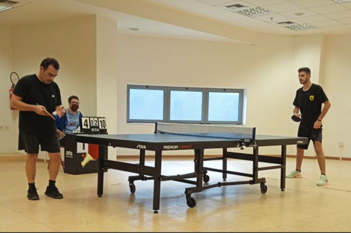 Με νίκη ξεκίνησε το ping pong της ΑΕΚ Τρίπολης