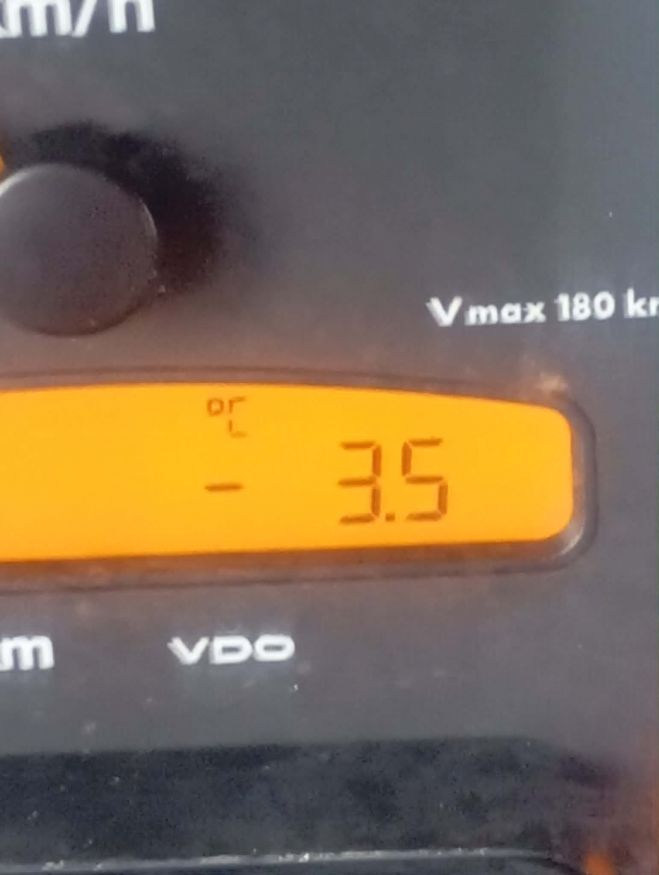 Θερμοκρασίες -3.5 το πρωί στον Κάμπο Δάρα