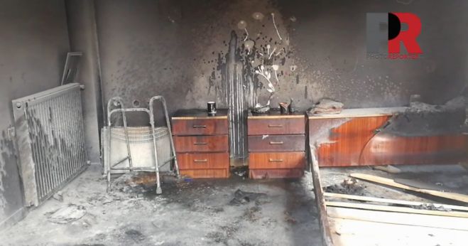 Κάηκε 94χρονη στο Δαφνί Λακωνίας (vd)