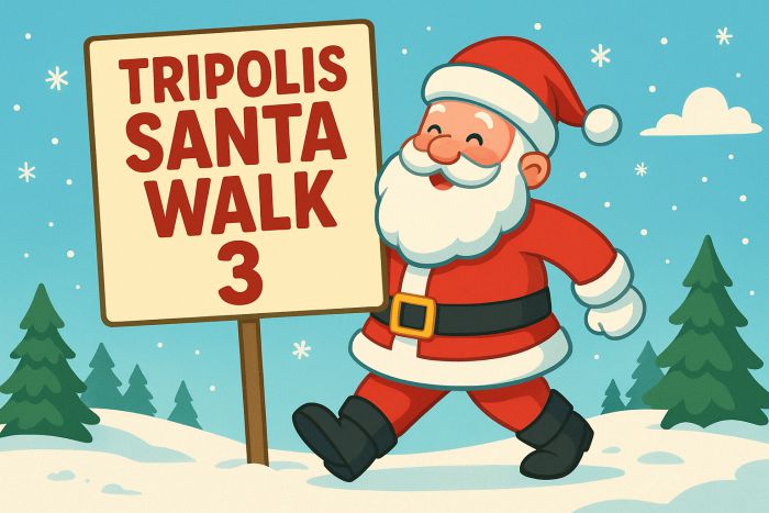 Ετοιμαστείτε για το πιο γιορτινό Tripolis Santa Walk 3!