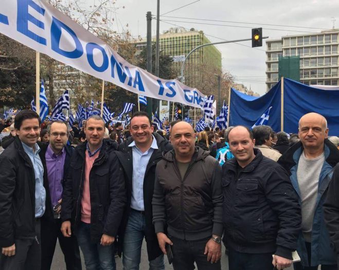 Από νωρίς στο συλλαλητήριο για την Μακεδονία ο βουλευτής Κώστας Βλάσης!