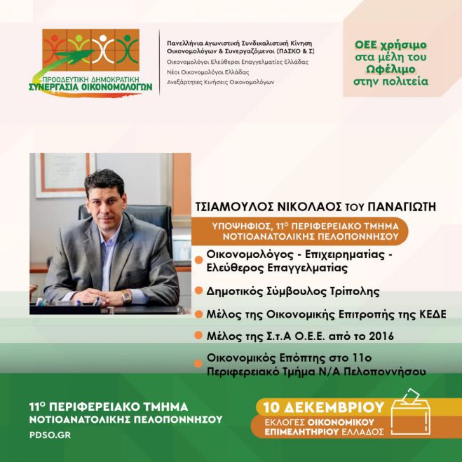 &Epsilon;&kappa;&lambda;&omicron;&gamma;έ&sigmaf; &Omicron;&iota;&kappa;&omicron;&nu;&omicron;&mu;&iota;&kappa;&omicron;ύ &Epsilon;&pi;&iota;&mu;&epsilon;&lambda;&eta;&tau;&eta;&rho;ί&omicron;&upsilon; &Epsilon;&lambda;&lambda;ά&delta;&omicron;&sigmaf; | &Upsilon;&pi;&omicron;&psi;ή&phi;&iota;&omicron;&sigmaf; &omicron; &Nu;ί&kappa;&omicron;&sigmaf; &Tau;&sigma;&iota;&alpha;&mu;&omicron;ύ&lambda;&omicron;&sigmaf;