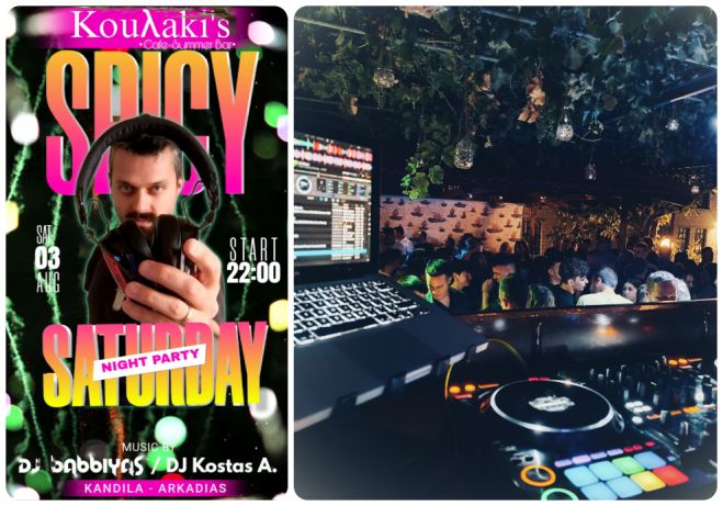Βραδιά Spicy το Σάββατο 3 Αυγούστου με Dj Babbiyas και Kostas A. στην Κανδήλα!