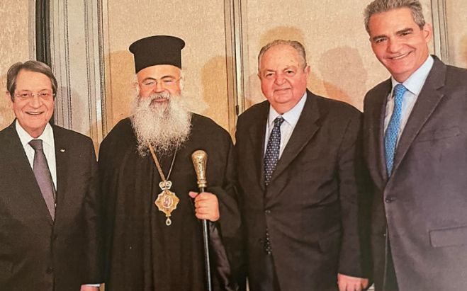 &Sigma;&tau;&eta;&nu; &epsilon;&nu;&theta;&rho;ό&nu;&iota;&sigma;&eta; &tau;&omicron;&upsilon; &Alpha;&rho;&chi;&iota;&epsilon;&pi;&iota;&sigma;&kappa;ό&pi;&omicron;&upsilon; &Kappa;ύ&pi;&rho;&omicron;&upsilon; &kappa;. &Gamma;&epsilon;&omega;&rho;&gamma;ί&omicron;&upsilon; &omicron; &Nu;ί&kappa;&omicron;&sigmaf; &Kappa;&alpha;&lambda;&tau;&epsilon;&zeta;&iota;ώ&tau;&eta;&sigmaf;