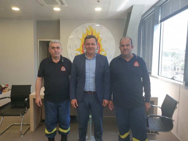 &Mu;&epsilon; &tau;&omicron;&nu; &Alpha;&rho;&chi;&eta;&gamma;ό &tau;&eta;&sigmaf; &Pi;&upsilon;&rho;&omicron;&sigma;&beta;&epsilon;&sigma;&tau;&iota;&kappa;ή&sigmaf; &sigma;&upsilon;&nu;&alpha;&nu;&tau;ή&theta;&eta;&kappa;&epsilon; &omicron; &Kappa;&alpha;&mu;&pi;ύ&lambda;&eta;&sigmaf; - &Sigma;&tau;&omicron; &epsilon;&pi;ί&kappa;&epsilon;&nu;&tau;&rho;&omicron; &tau;&omicron; &sigma;&tau;&epsilon;&gamma;&alpha;&sigma;&tau;&iota;&kappa;ό &tau;&omicron;&upsilon; &pi;&upsilon;&rho;&omicron;&sigma;&beta;&epsilon;&sigma;&tau;&iota;&kappa;&omicron;ύ &kappa;&lambda;&iota;&mu;&alpha;&kappa;ί&omicron;&upsilon; Ά&sigma;&tau;&rho;&omicron;&upsilon;&sigmaf;