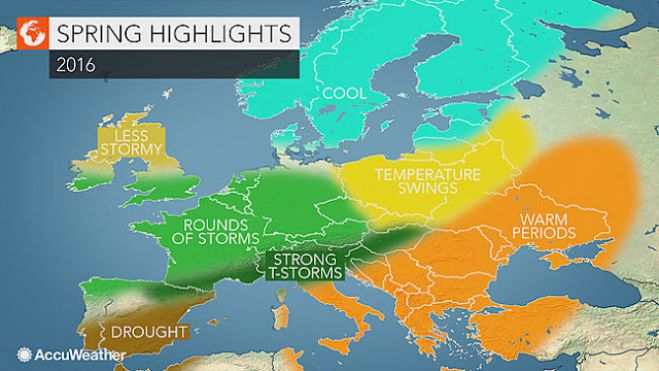 Καιρός: Τι προβλέπει το Accuweather για τη φετινή Άνοιξη!