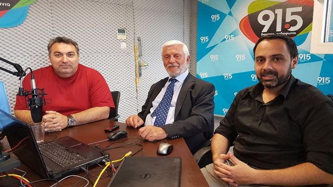 Live &omicron; &Pi;έ&tau;&rho;&omicron;&sigmaf; &Tau;&alpha;&tau;&omicron;ύ&lambda;&eta;&sigmaf; &sigma;&tau;&eta; &Delta;&eta;&mu;&omicron;&tau;&iota;&kappa;ή &Rho;&alpha;&delta;&iota;&omicron;&phi;&omega;&nu;ί&alpha;