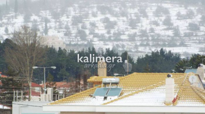 Κακοκαιρία | Κυριακή με χιόνια στα ορεινά της Πελοποννήσου!