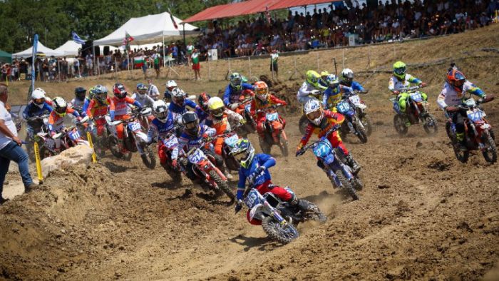 Η ομάδα της Ιταλίας νικήτρια στο MXGP Junior της Μεγαλόπολης