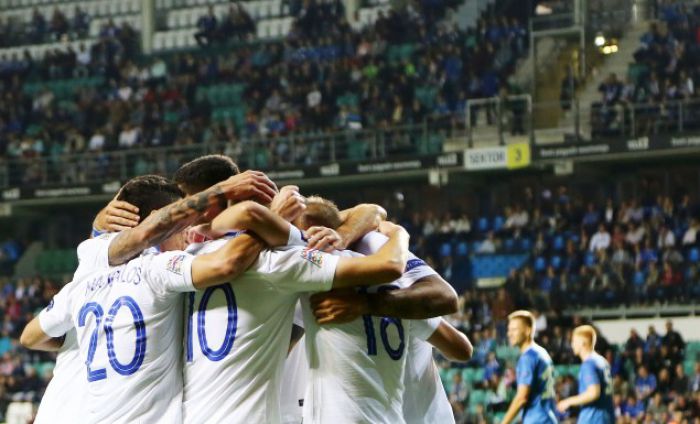 &Mu;&epsilon; &nu;ί&kappa;&eta; &xi;&epsilon;&kappa;ί&nu;&eta;&sigma;&epsilon; &eta; &Epsilon;&theta;&nu;&iota;&kappa;ή &sigma;&tau;&omicron; Nations League (vd)