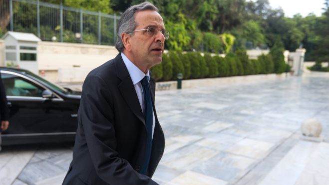 &Pi;&alpha;&rho;ώ&nu; &kappa;&alpha;&iota; &omicron; &Alpha;&nu;&tau;ώ&nu;&eta;&sigmaf; &Sigma;&alpha;&mu;&alpha;&rho;ά&sigmaf; &sigma;&tau;&eta;&nu; &kappa;&eta;&delta;&epsilon;ί&alpha; &tau;&omicron;&upsilon; &tau;έ&omega;&sigmaf;