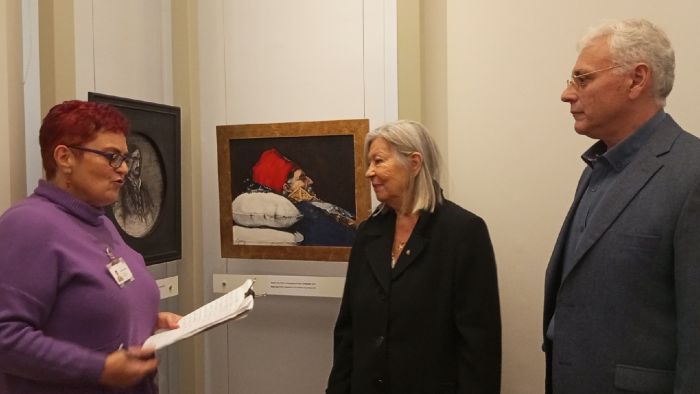 Μαριλύ Ξαγά | Η ιστορία του πίνακα του Κολοκοτρώνη που βρίσκεται στην Δημοτική Πινακοθήκη Τρίπολης (vd)