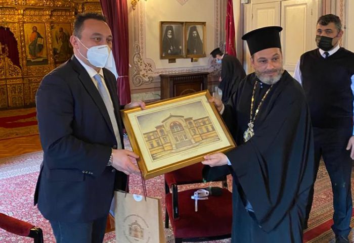 Στην Κωνσταντινούπολη ο Βλάσης: "Πάγιο αίτημα η επαναλειτουργία της Θεολογικής Σχολής της Χάλκης" (εικόνες)