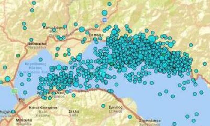 &Chi;&omicron;&upsilon;&lambda;&iota;ά&rho;&alpha;&sigmaf;: "&Sigma;&epsilon; &delta;ύ&omicron; &mu;ή&nu;&epsilon;&sigmaf; έ&chi;&omicron;&upsilon;&nu; &kappa;&alpha;&tau;&alpha;&gamma;&rho;&alpha;&phi;&epsilon;ί 1.500 &sigma;&epsilon;&iota;&sigma;&mu;&omicron;ί &sigma;&tau;&omicron;&nu; &delta;&upsilon;&tau;&iota;&kappa;ό &Kappa;&omicron;&rho;&iota;&nu;&theta;&iota;&alpha;&kappa;ό &Kappa;ό&lambda;&pi;&omicron;"